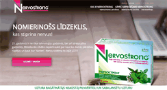 Desktop Screenshot of nervostrong.com